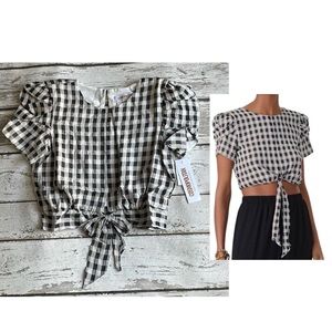 Cosmopolitan Dress The Population Dulce Crop Top - Sz M
